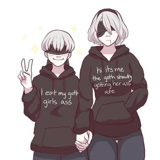 9S & 2B [I Eat my Goth Girl's Ass...]
