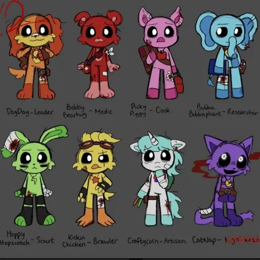 Smiling Critters APOCALYPSE AU