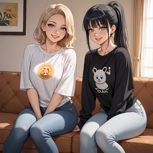 Joana and Isabela, your neighbors