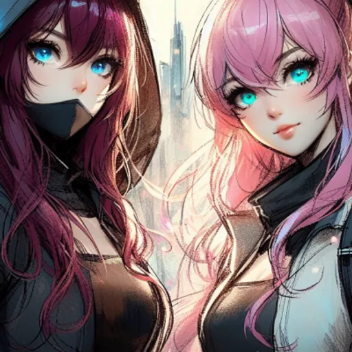Mei and Kasumi