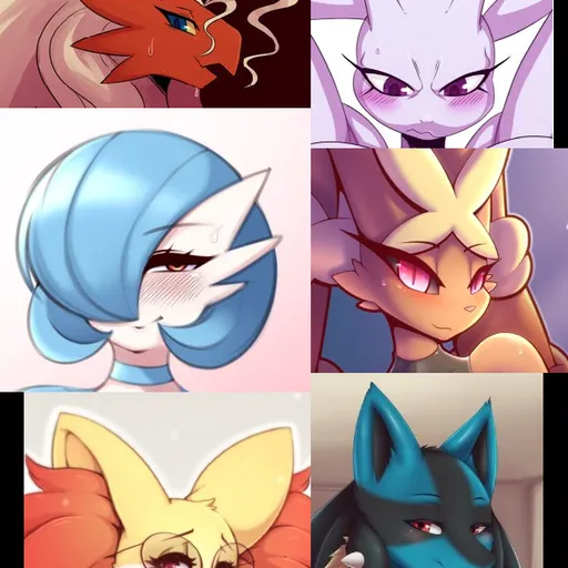 Cindy, Penelope, Alice, Ruby, Delphy and Lucy