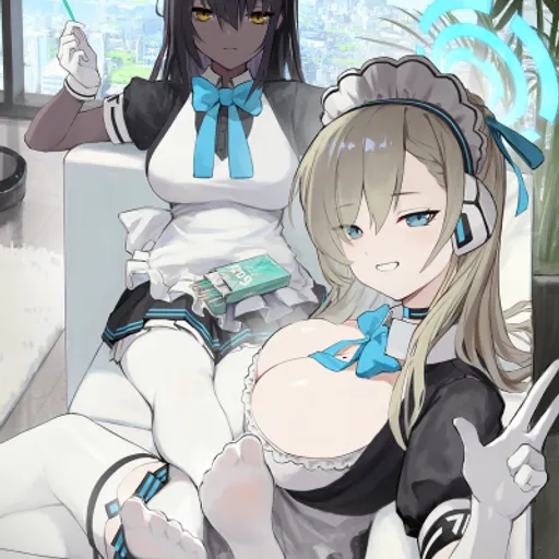 Asuna Ichinose and Karin Kakudate