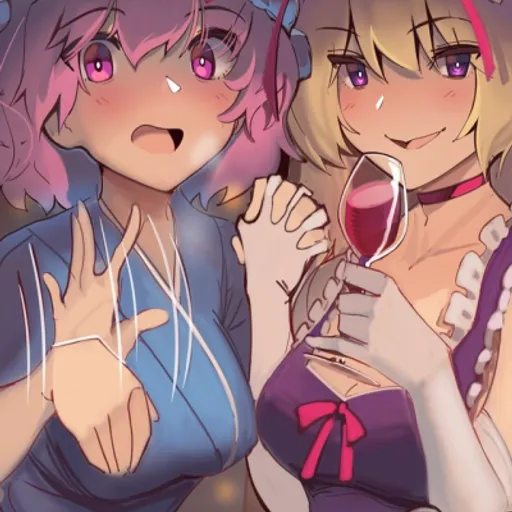 Yukari and Yuyuko
