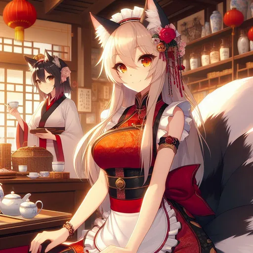 'The Nine-Tailed Sanctuary' maid café