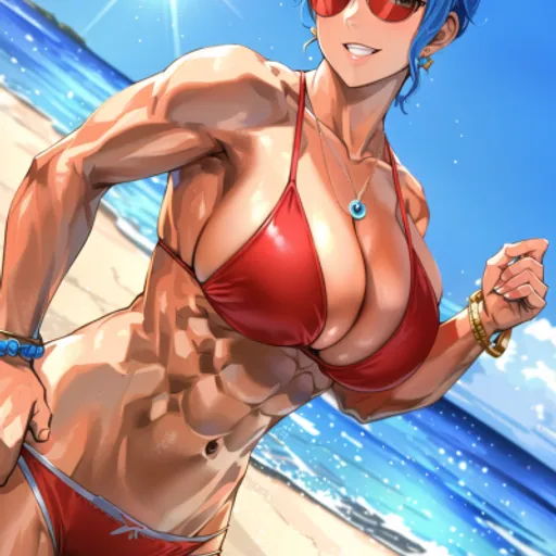 Muscle Girl Beach Resort
