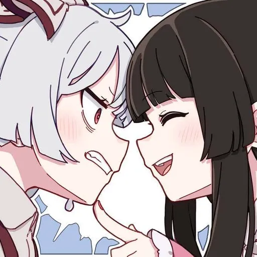 Kaguya and Mokou 